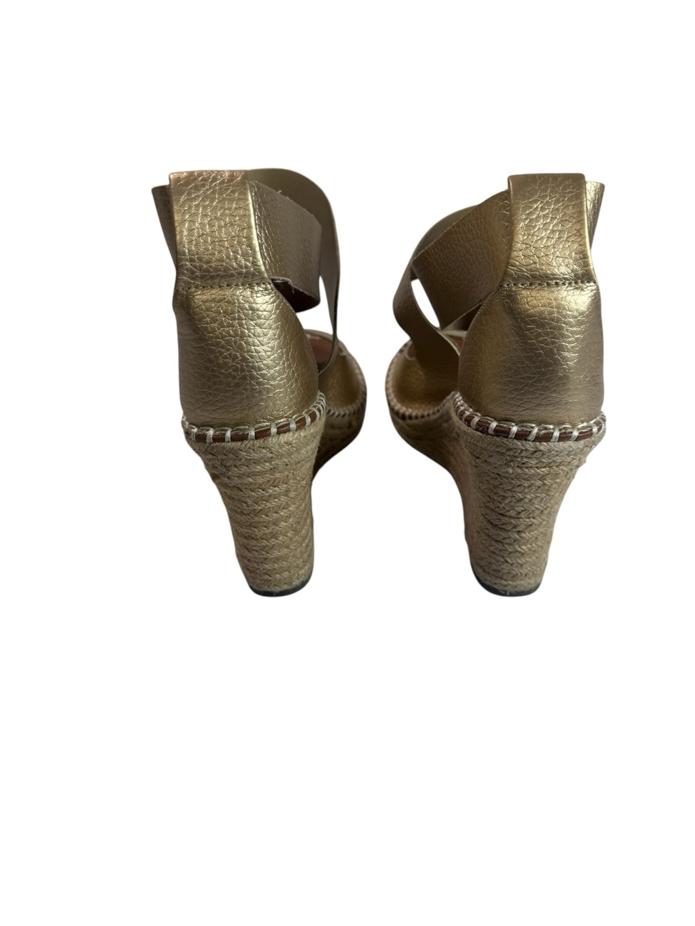 Rampage Wedge Espadrille Sandals in Metallic Gold
Size 9.5 - Picture 5 of 11
